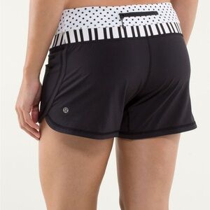 lululemon athletica Women's Black Shorts groovy shorts